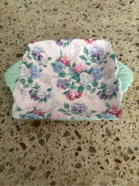 Floral Hydrangea Pattern Ceramic Serving Dish - Shelley vintage China